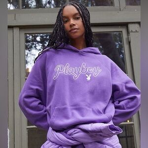 Playboy Purple Hoodie